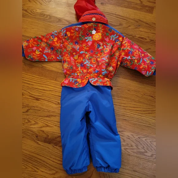 Vintage Obermeyer Sz 2 Girls Snowsuit - Picture 2 of 4